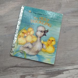 A little golden book the ugly duckling vintage book